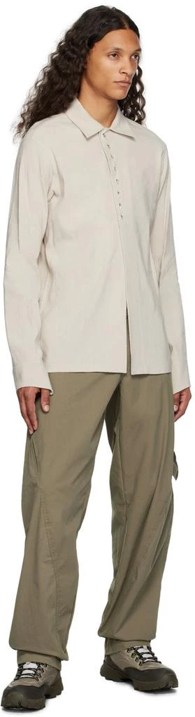 Hyein Seo Taupe Cinch Trousers 4