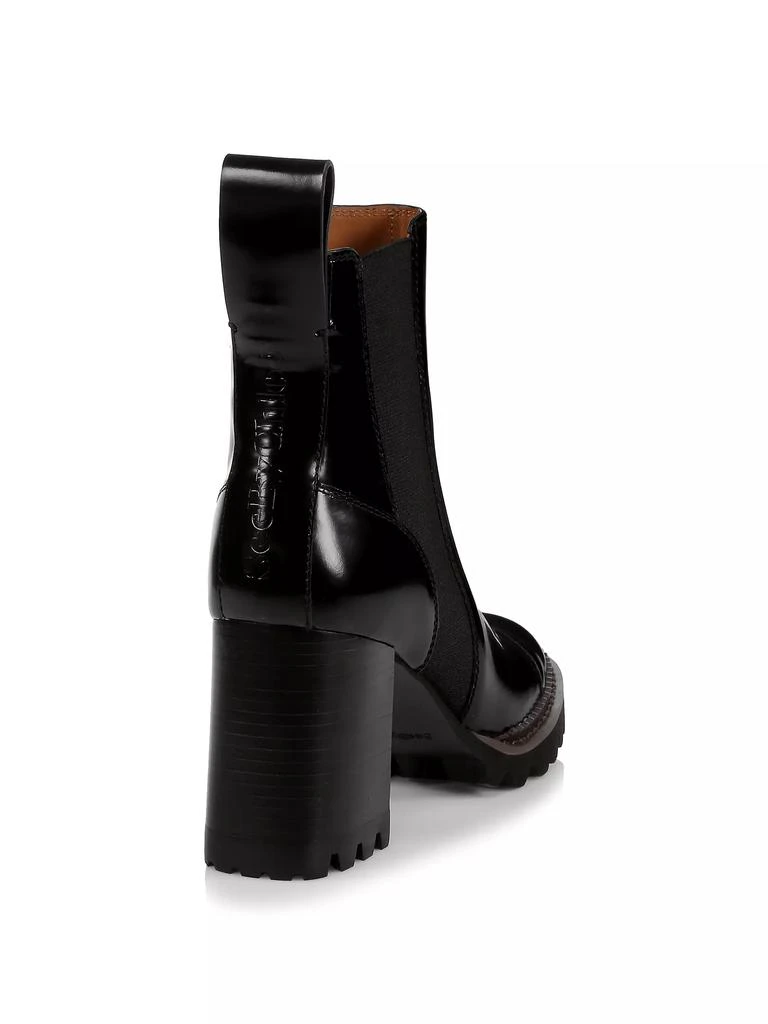 See by Chloé Mallory Lug-Sole Leather Chelsea Boots 3