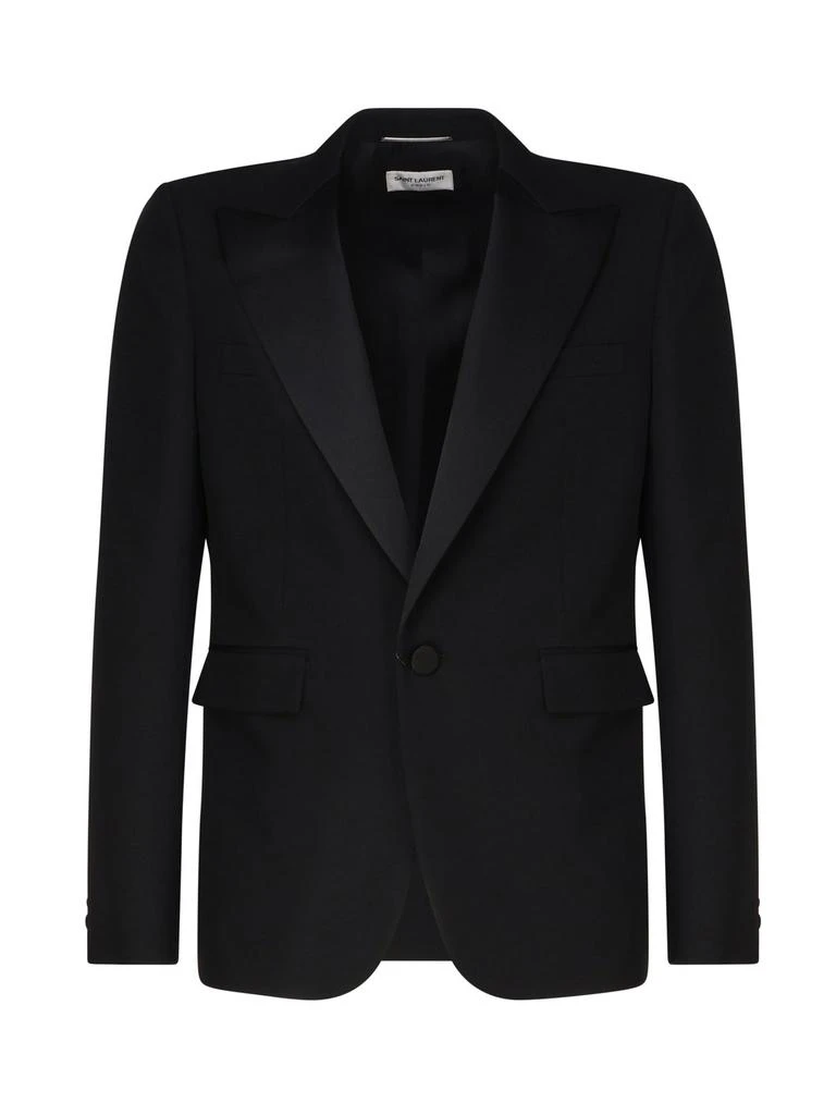 Yves Saint Laurent Saint Laurent Single-Breasted Tuxedo Jacket 1