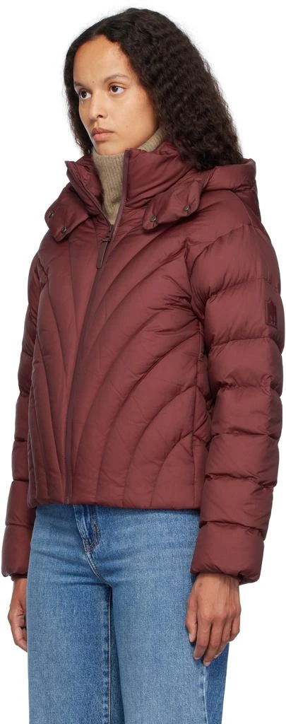 Mackage Burgundy Hope Down Jacket 4