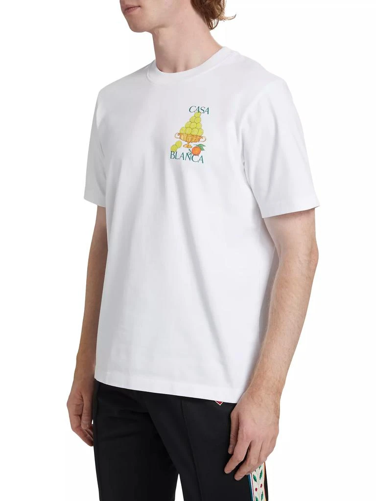 Casablanca L'Artiste Printed Crewneck T-Shirt 4