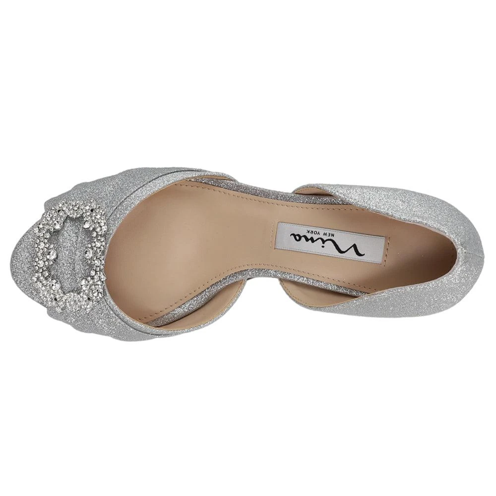 Nina Corrine Peep Toe Evening Pumps 4
