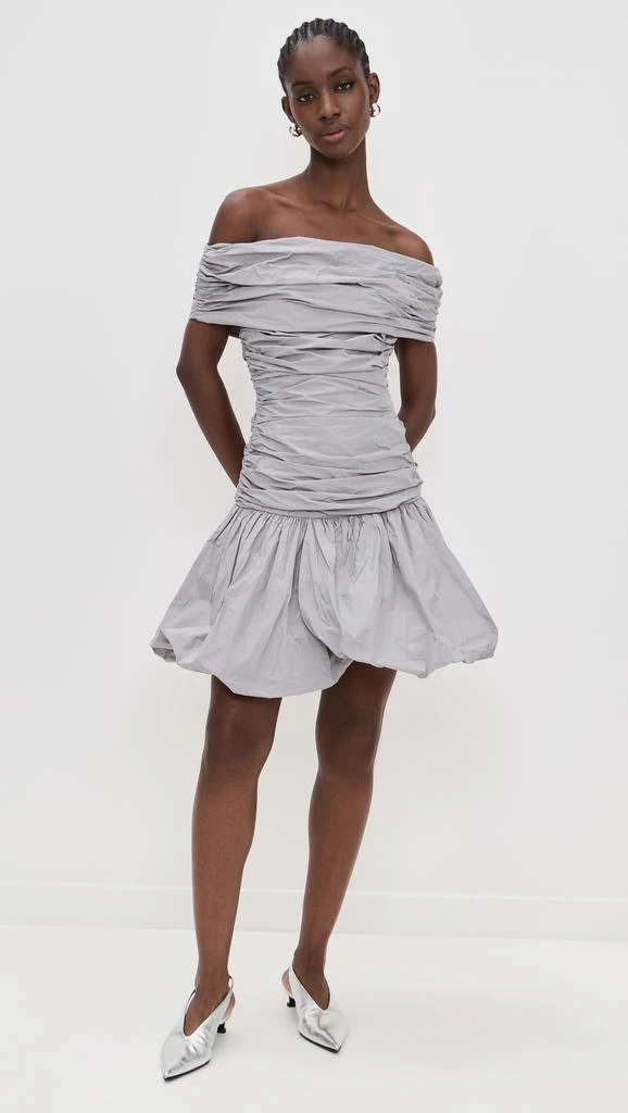 ROTATE Birger Christensen Off Shoulder Mini Dress 6