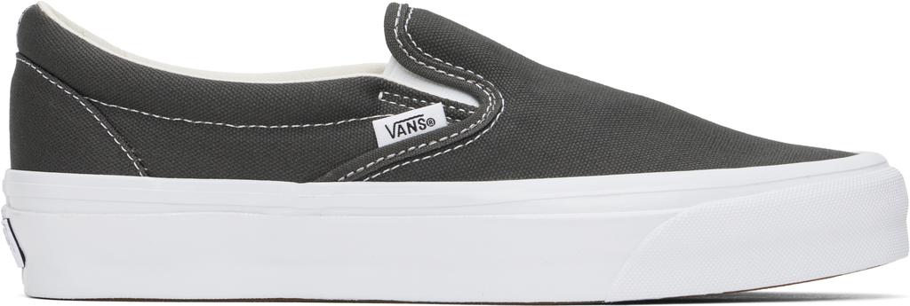 Vans Gray Classic Slip-on Sneakers