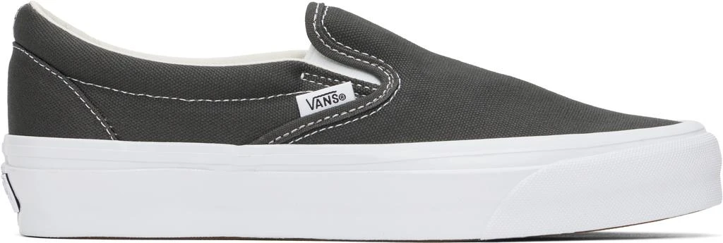 Vans Gray Classic Slip-on Sneakers 1
