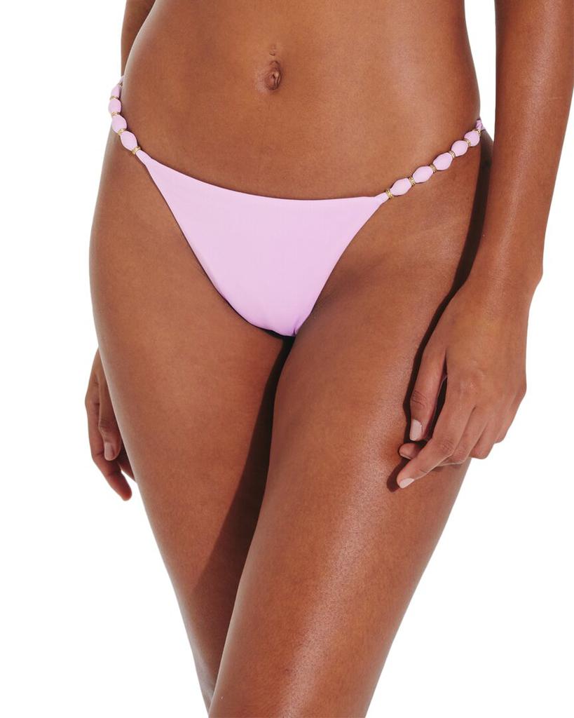 Vix Swimwear Solid Beads Cheeky Bottom