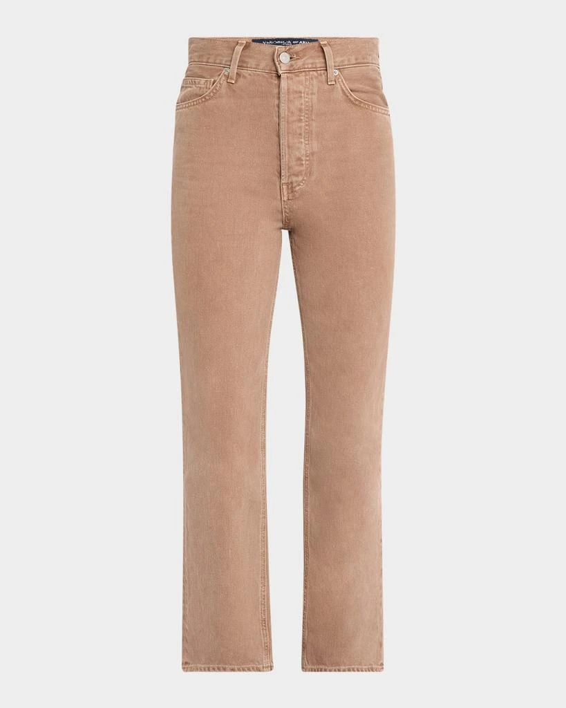 VERONICA BEARD Daniela High-Rise Ankle Straight Jeans 1