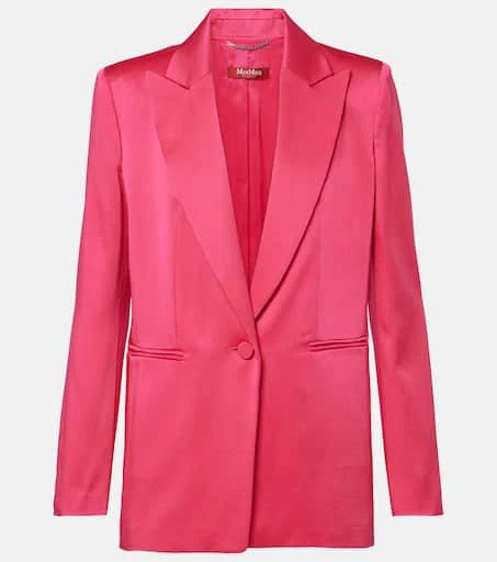 Max Mara Galazia satin blazer 1