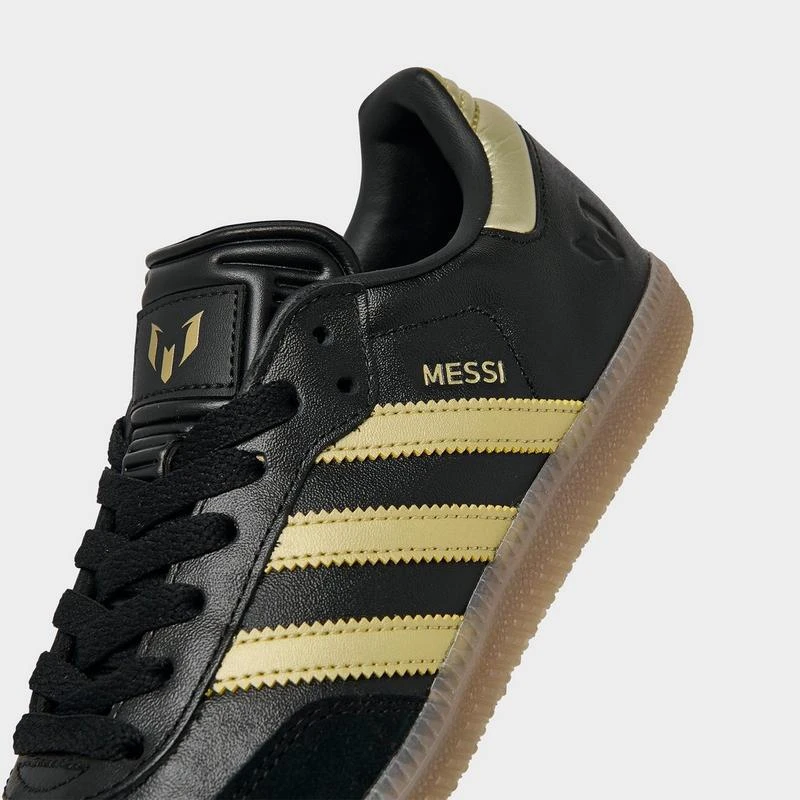 adidas gazelle silver green womens adidas Samba Messi Junior Indoor Shoes Black/Gold/Gum / 5.5