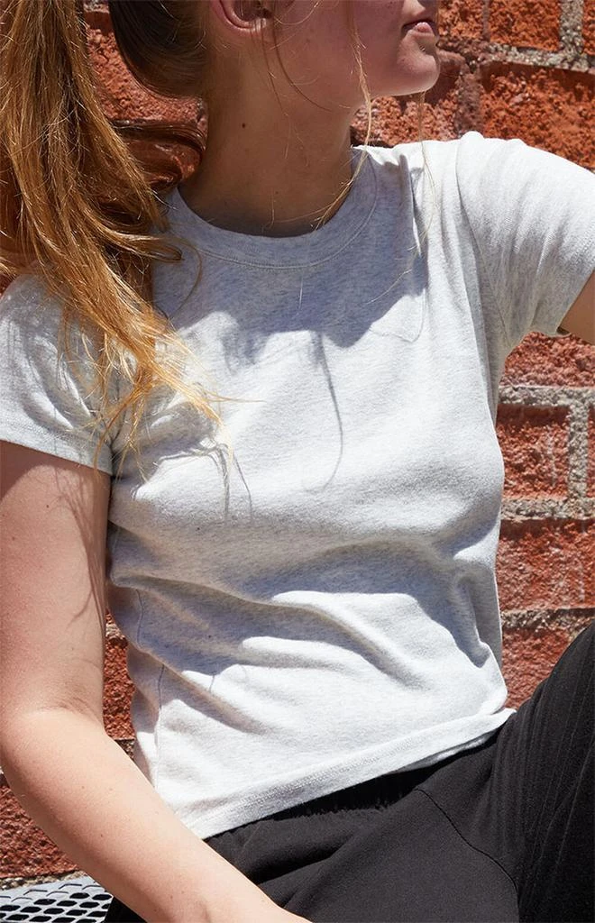 John Galt White Ashley Basic T-Shirt 5