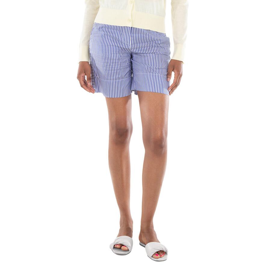 Burberry Asian Version Striped Silk Quality Shorts