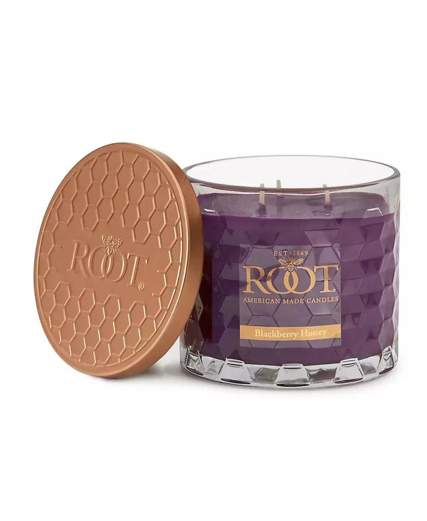 ROOT CANDLES Blackberry Honey Fragrance Honeycomb Glass Jar Candle