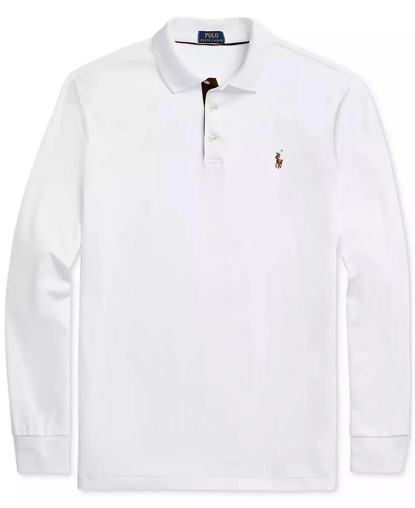 Ralph Lauren Men's Classic-Fit Long Sleeve Soft Cotton Polo Shirt 5