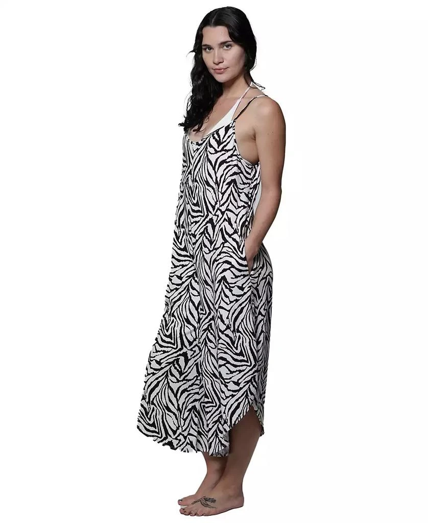 J Valdi Women's Flowy Pull-On Swim Jumper 2