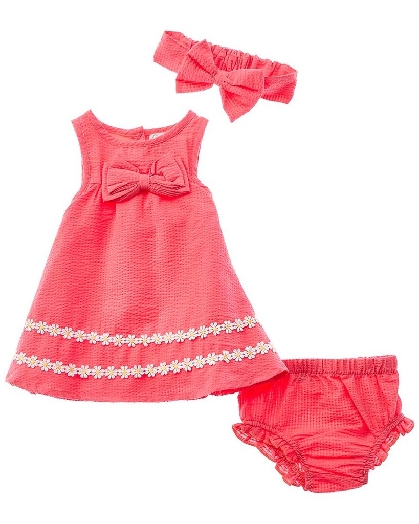 Quiltex Quiltex Seersucker Woven Special Occasion Dress