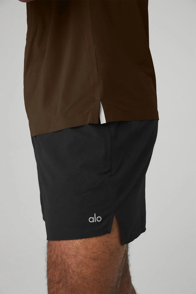 Alo Idol Performance Tee - Espresso 4