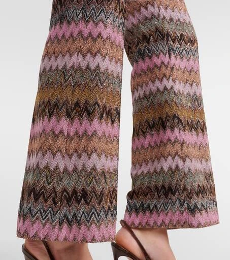 Missoni Zig Zag metallic flared pants 5
