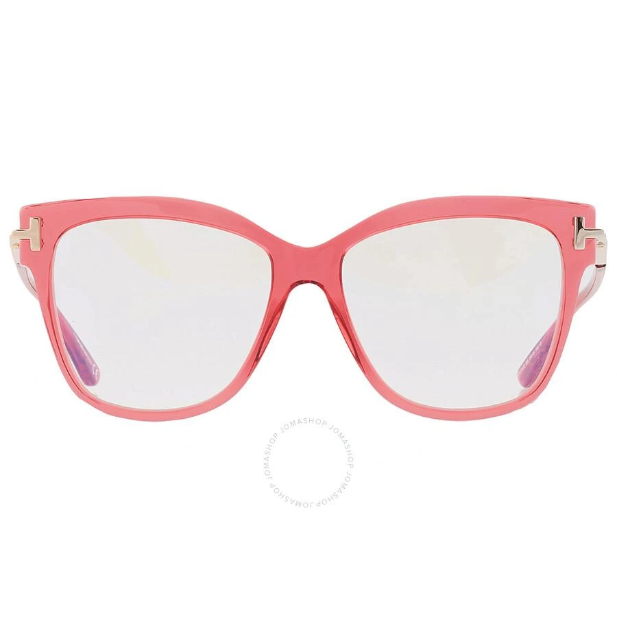Tom Ford Blue Light Block Butterfly Ladies Eyeglasses FT5704-B 066 54 1