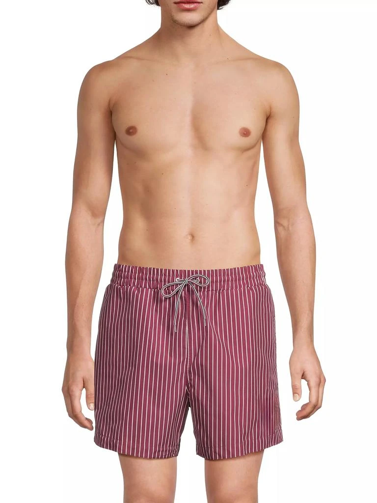 Thom Browne Pinstripe Printed Swim Shorts 3