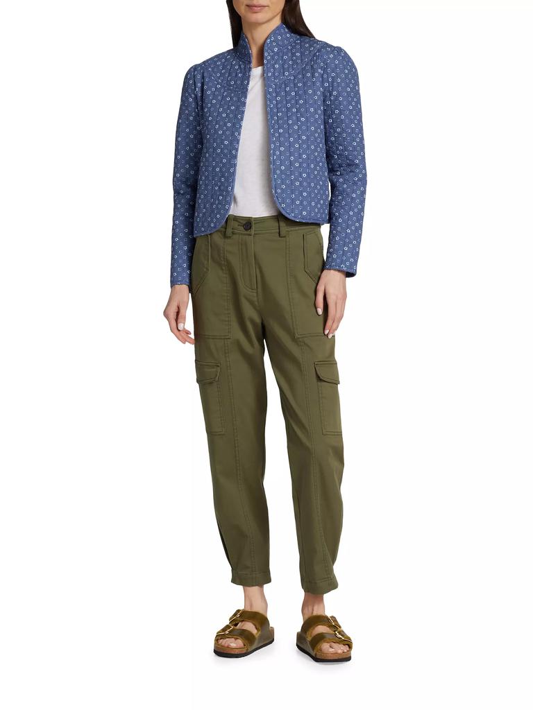 NSF Daisy Cropped Quilted Jacket