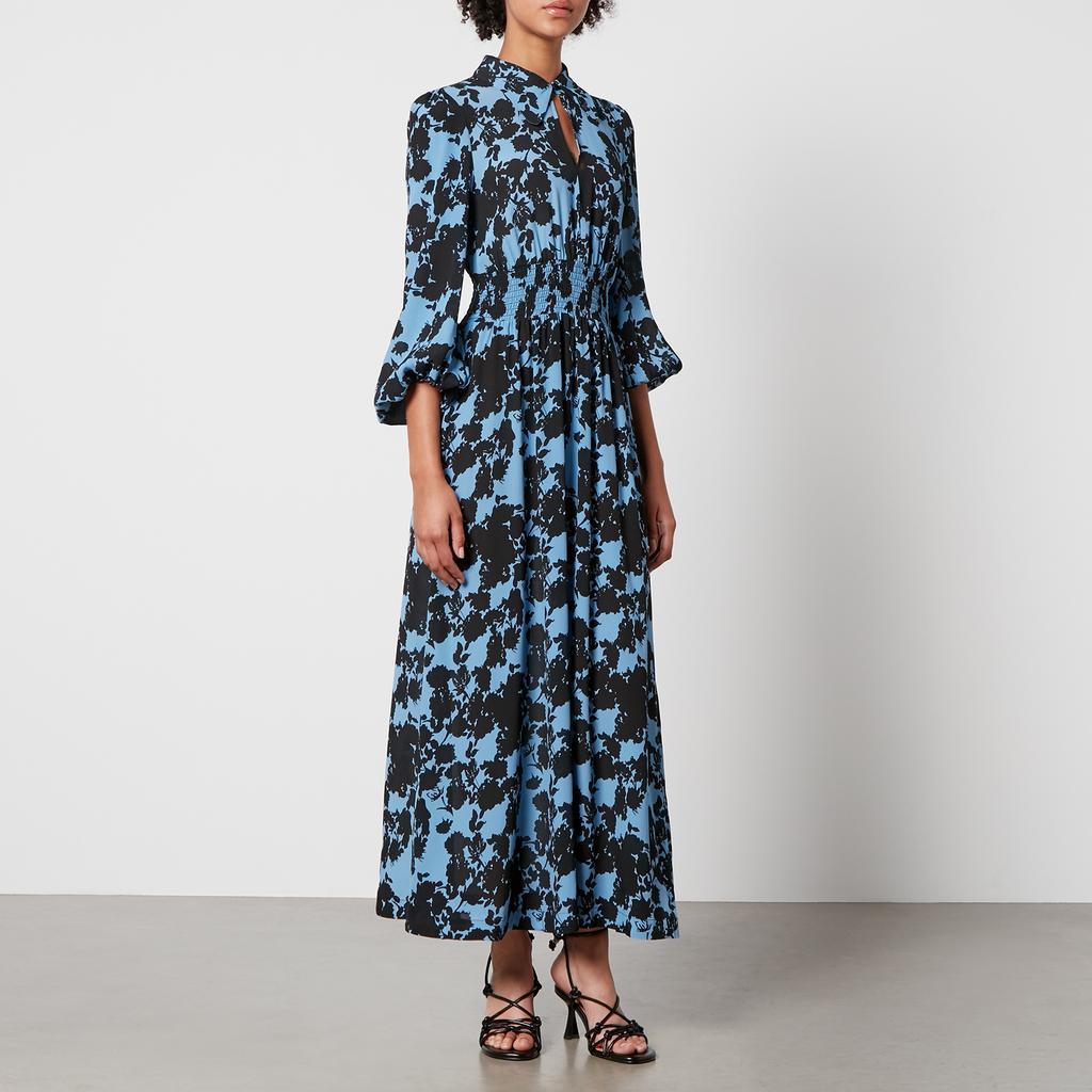 BAUM UND PFERDGARTEN Baum Und Pferdgarten Amber Floral-Print Georgette Midi Dress