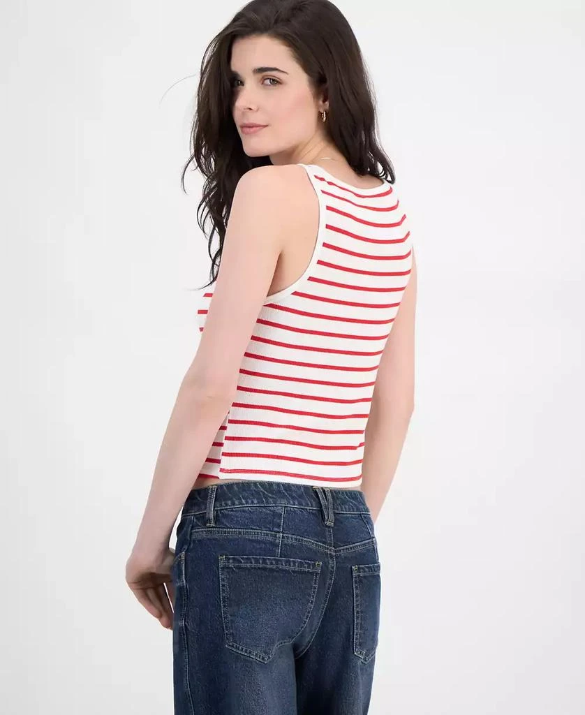 Ultra Flirt Juniors' Striped Boat-Neck Tank Top 4