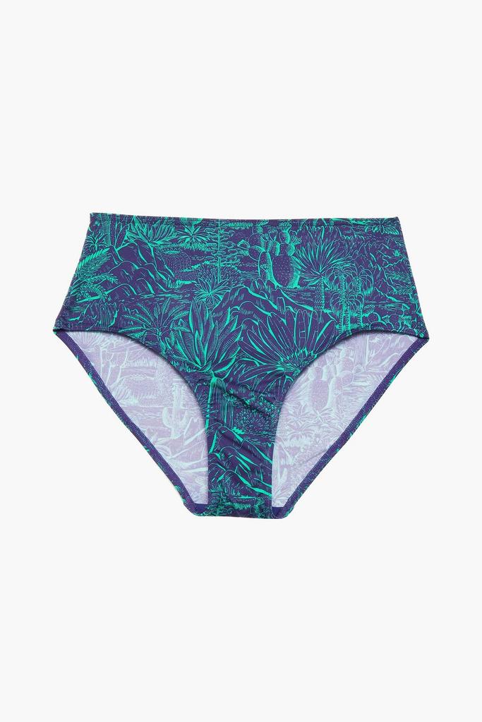 Maison Lejaby Sierra Nevada printed high-rise bikini briefs