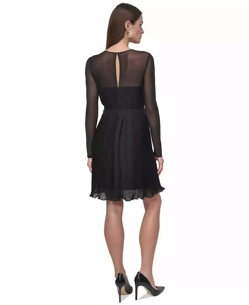 open lace back dress Tie Waist Commuter Dress | Shirt Dress
