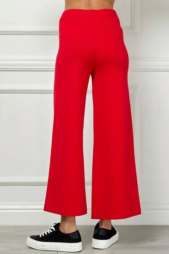 AMONGST OTHERS Amongst Others - Match Made Cropped Wide Sweater Pant 4