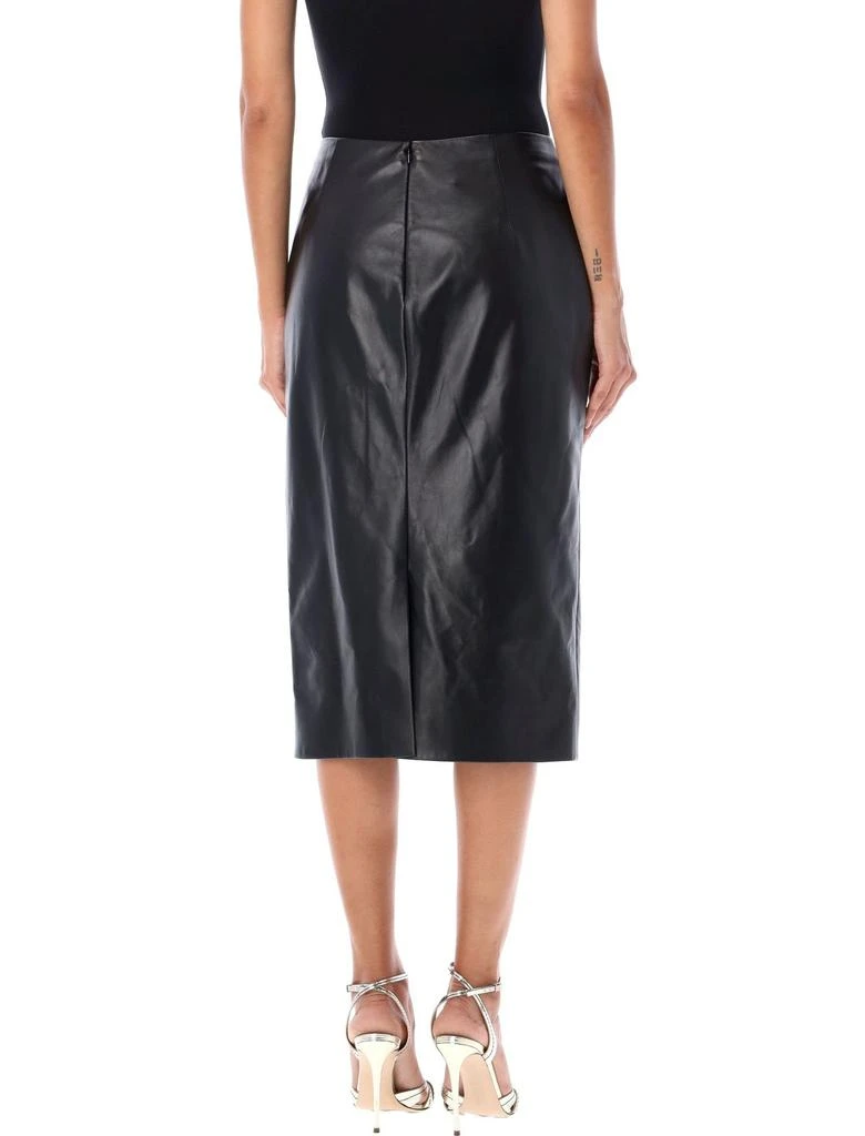 Ralph Lauren Ralph Lauren Leather Midi Pencil Skirt 2