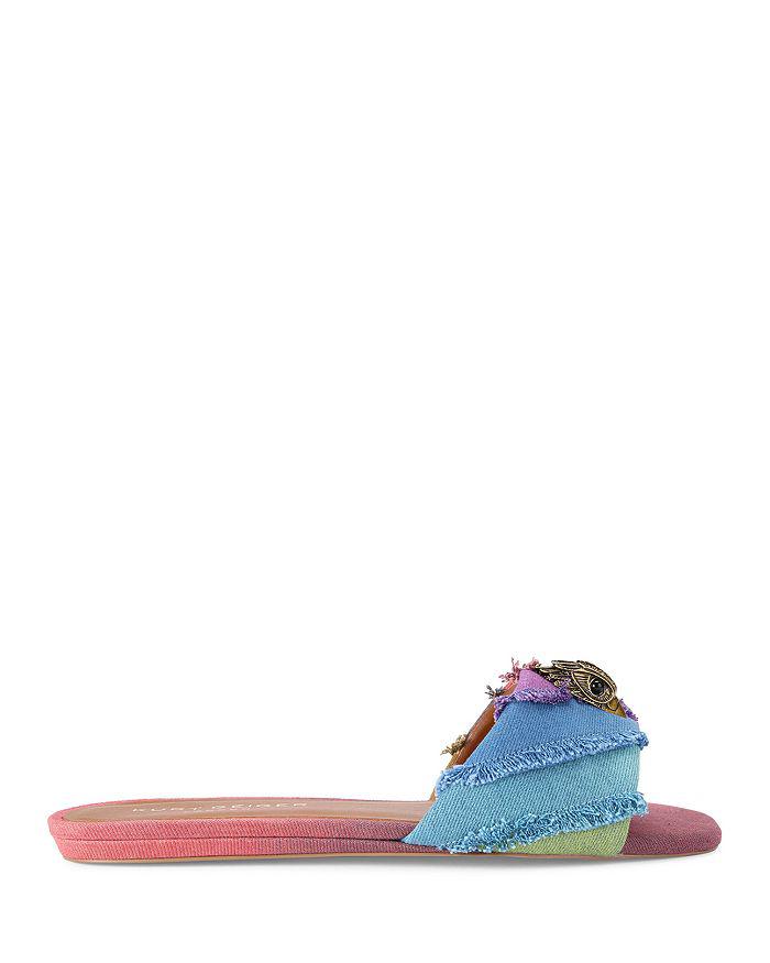 Kurt Geiger Women's Kensington Slip On Embellished Flat Sandals