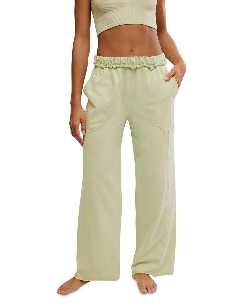 Free People Don't Wait Up Lounge Pants 1