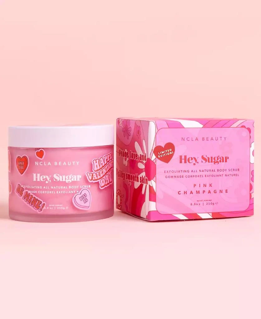 NCLA Beauty Hey, Sugar Pink Champagne Body Scrub, 8.8 oz. 2