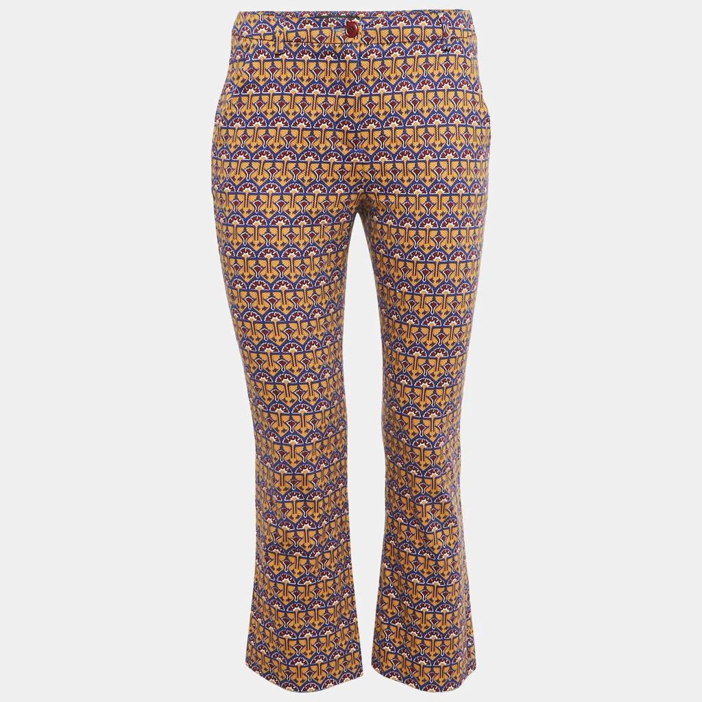 Weekend Max Mara Weekend Max Mara Multicolor Printed Cotton Capri Pants S 1