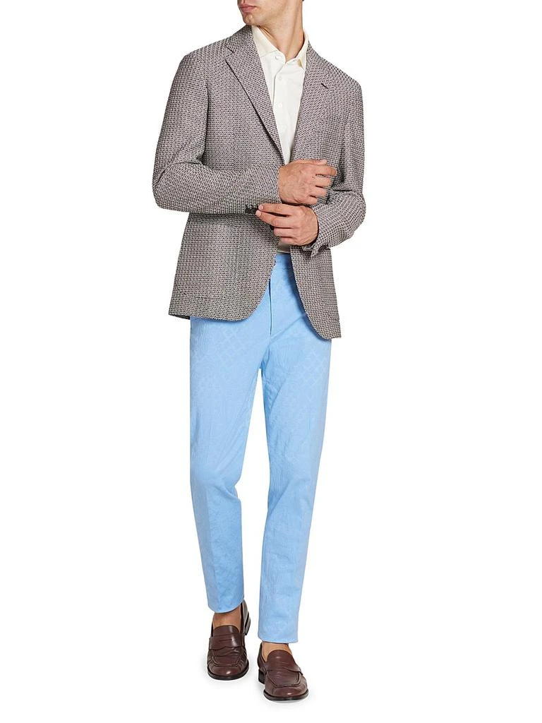 ETRO Roma Geometric Single-Breasted Sport Jacket 2