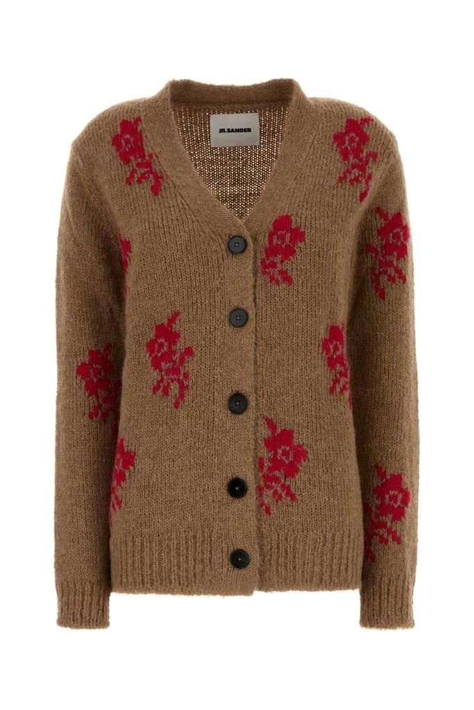 Jil Sander Jil Sander V-Neck Cardigan from Cettire