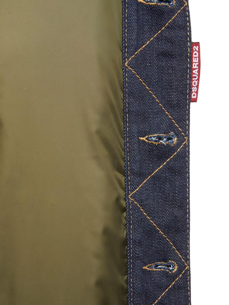 DSQUARED2 Denim Puffer Jacket 5