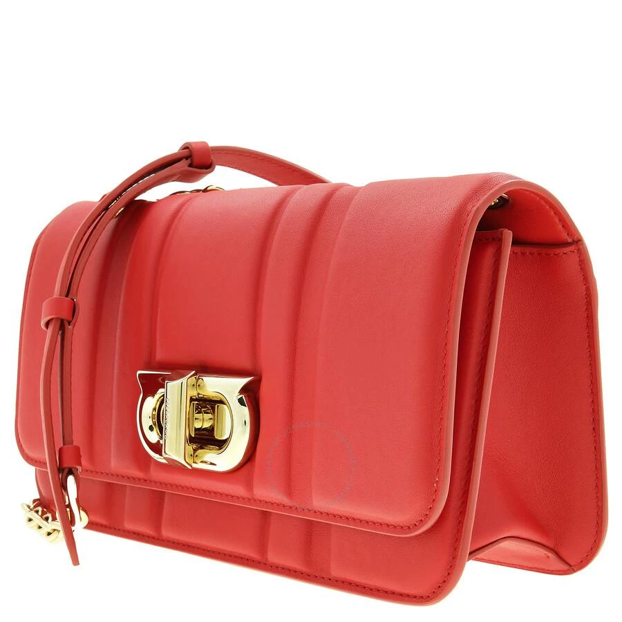 Salvatore Ferragamo Twist Lock Gancini Shoulder Bag 2