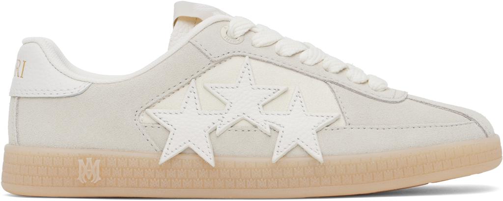 AMIRI Gray & Off-White Suede Pacific Sneakers