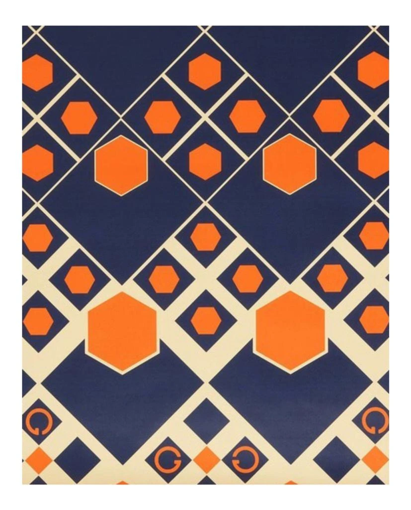 Gucci Geometric Printed Wallpaper 2