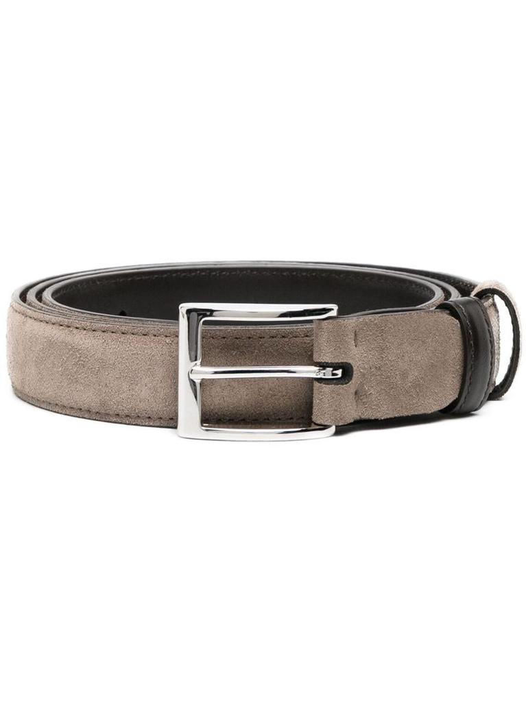 【送料&関税込】Hogan Black Leather Belt - Unisex hogan Black Leather Belt - Belts - BeyondStyle