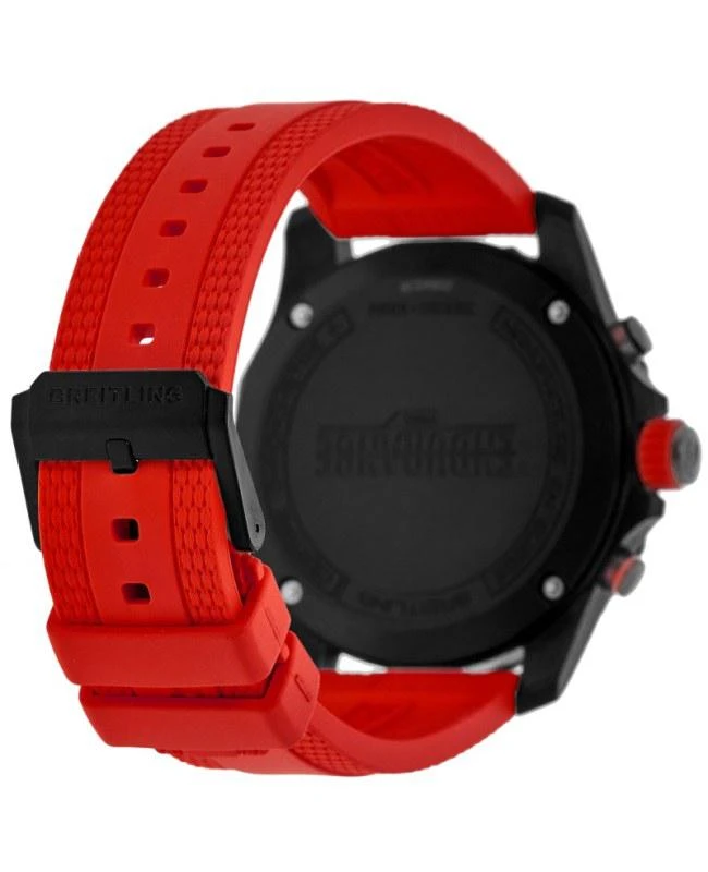 BREITLING Breitling Professional Endurance Pro Chronograph Black Dial Breitlight Red Rubber Strap Unisex Watch X83310D91B2S1 4
