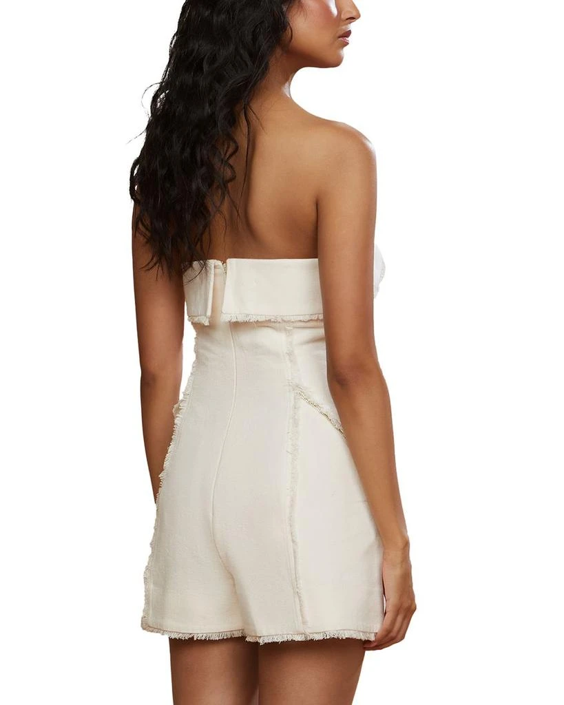 AMUR Valerie Strapless Romper 3