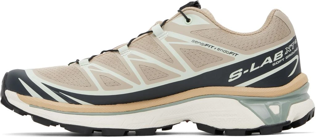 Salomon Beige XT-6 Sneakers 3