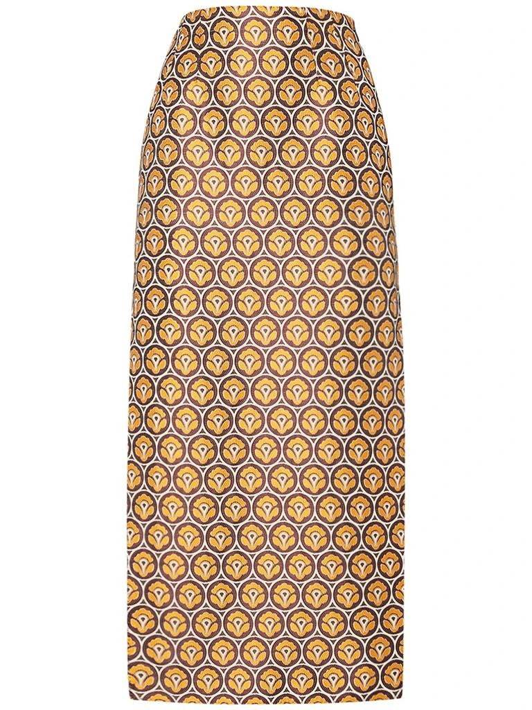 ETRO Jacquard Long Skirt 1