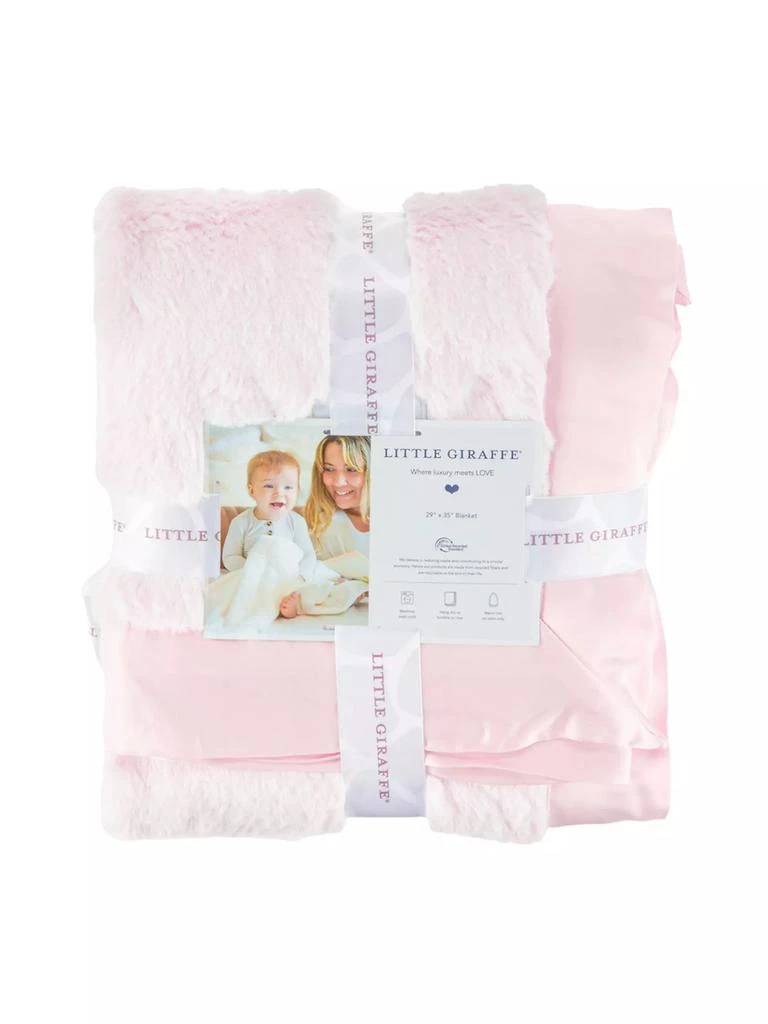 Little Giraffe Luxe Satin Blanket 4
