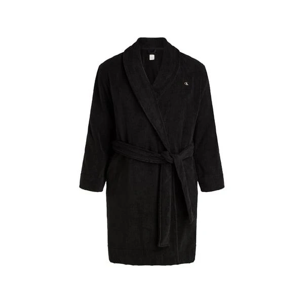 Calvin Klein Cotton terry cloth bathrobe 1