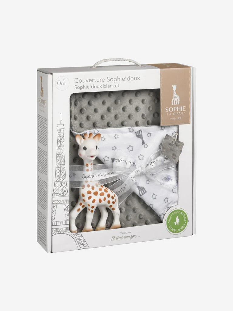 Sophie la Girafe Sophie La Girafe Baby Sophie'doux Blanket Gift Set in Grey 5