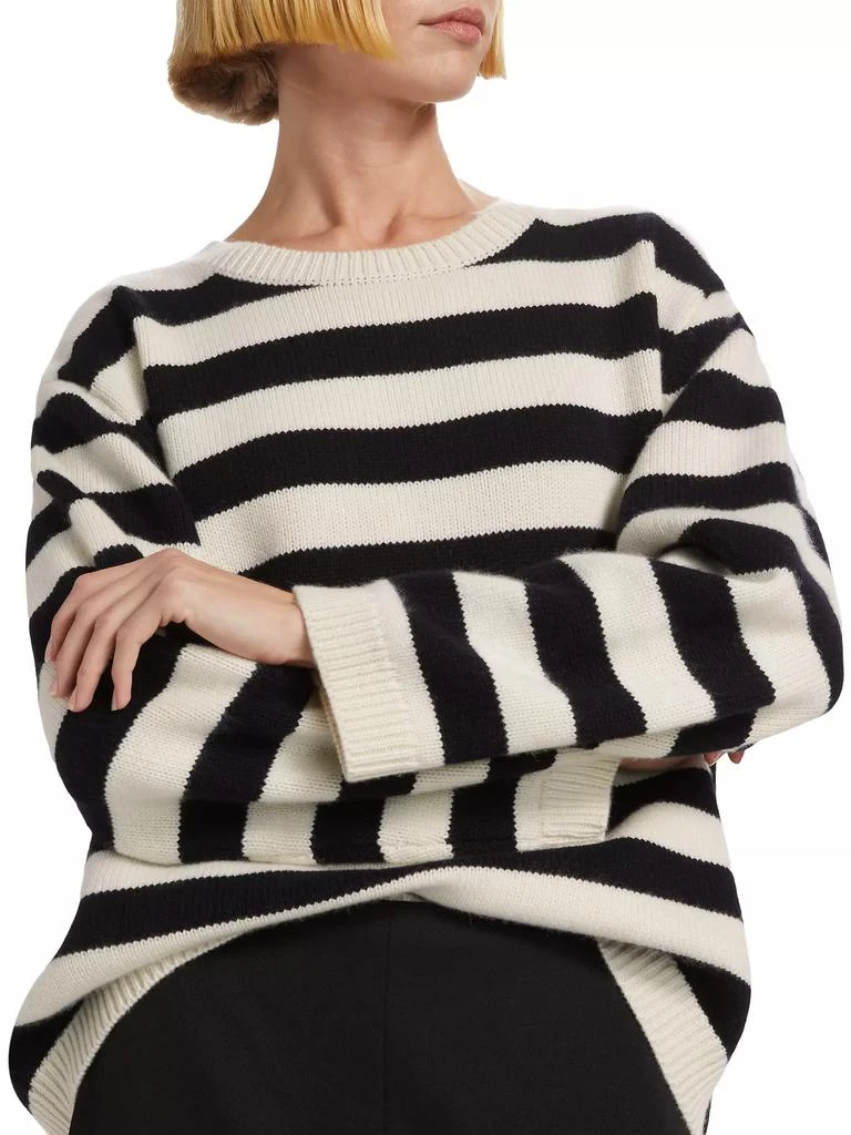 Nili Lotan Trina Striped Cashmere Sweater 6