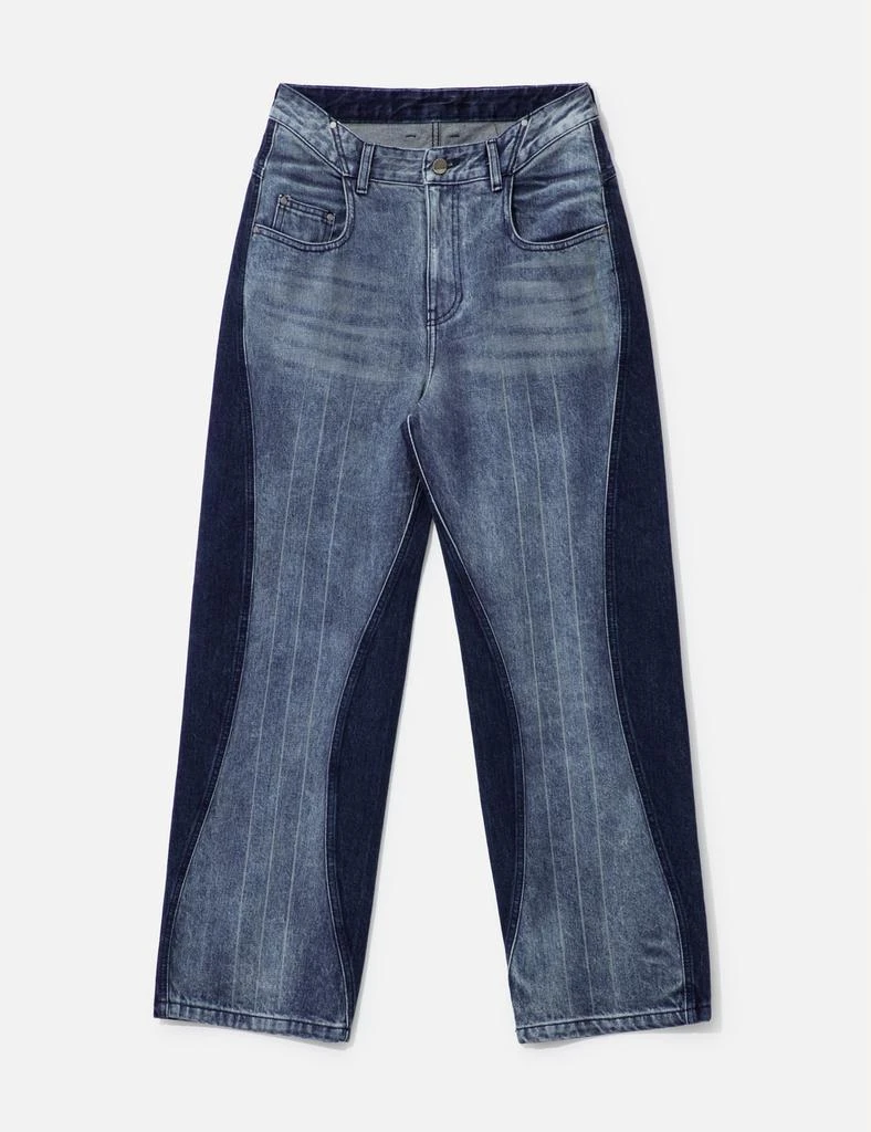 Ader Error Mix Panel Jeans 1